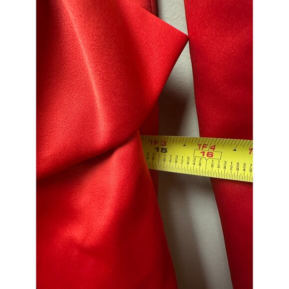 NEW Atoir REVOLVE Red Mini Dress Size 8 Camilla Photoshoot Bows Unique Birthday - Picture 5 of 11